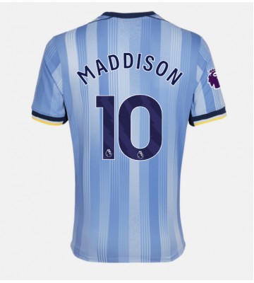 Tottenham Hotspur James Maddison #10 Segunda Equipación 2024-25 Manga Corta